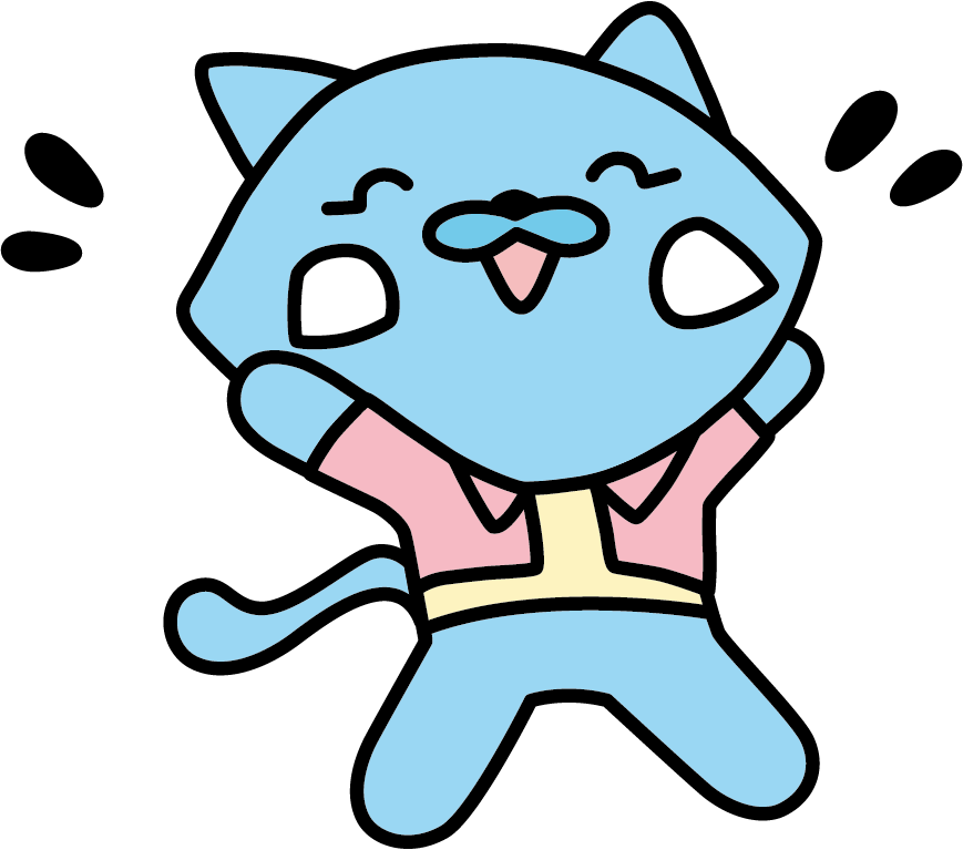 mascotte Seowoo joyeux